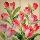 055 Tulpen - 3-lagig (creme) - Ihr